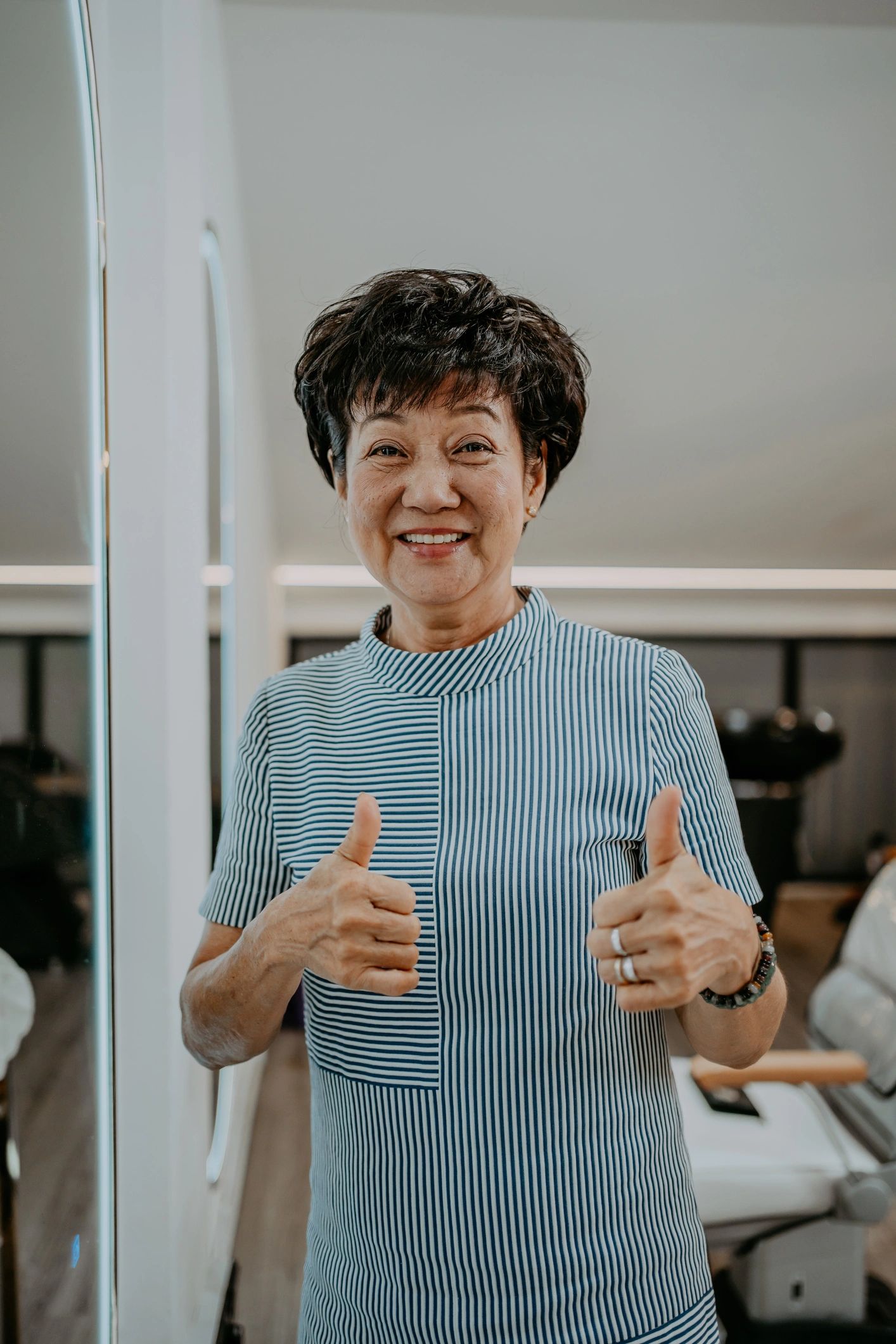 happy testimonial client wellness